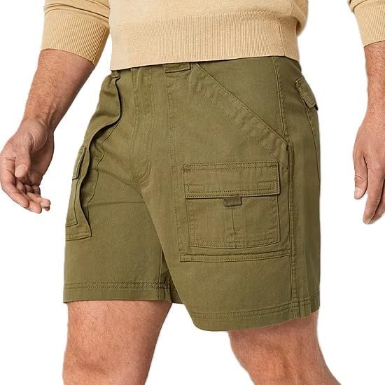 Burn't Olive Cargo Hiking Shorts Size 30 - Image 2