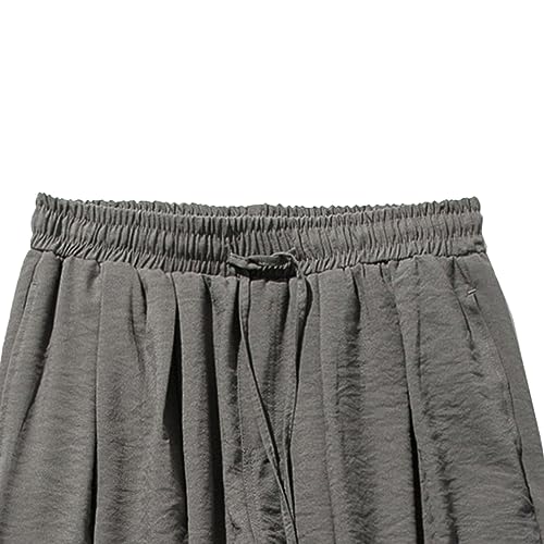 Pantalon de jogging sarouel homme coupe ample décontractée avec cordon serrage - 4