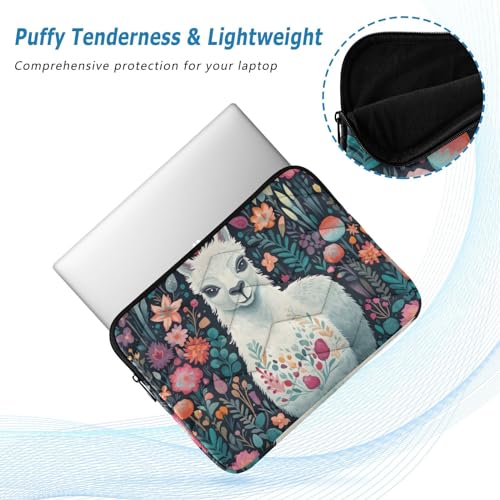 Funda para portátil Alpaca Wildflowers 13-14 pulgadas miniatura 5