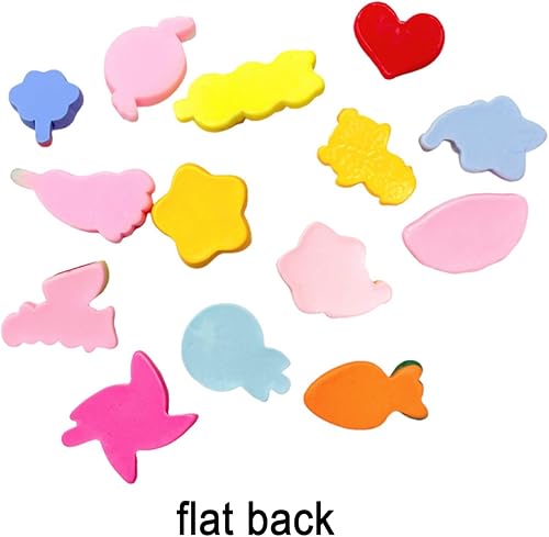 Miniatura 6 de 150 dijes de slime de resina falsos de caramelo lindo juego de dulces kawaii decoraciones surtidas mixtas para manualidades álbumes de recortes de