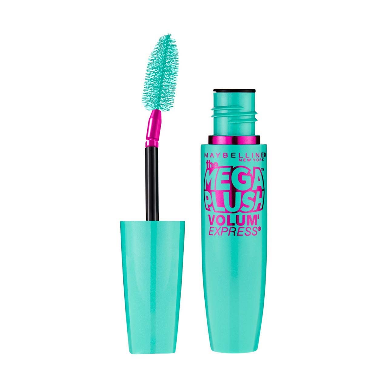 Maybelline Volum' Express The MegaPlush Washable Mascara, Blackest Black [270], 0.3 oz (Pack of 3)