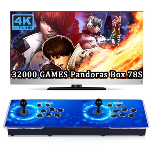 Imagen de RegiisJoy 32000 Pandora Box 78S Consola de juegos retro de arcade para 4 jugadores