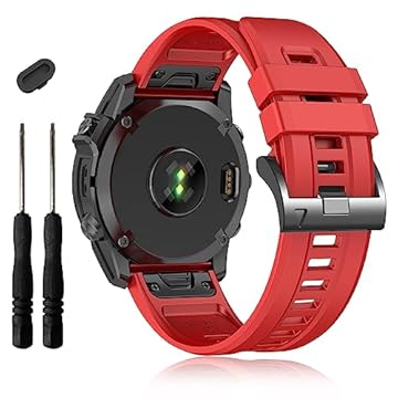 EZMVZKU Pulseiras de 26 mm Easyfit para Garmin Fenix 8 AMOLED 51 mm/7X/7X Pro Sapphire Solar Watchands de substituição para Fenix 6X/6X Pro/5X/5X Plus/Enduro 3/2/epix Pro/Descent Mk3i/Tactix 8 AMOLED