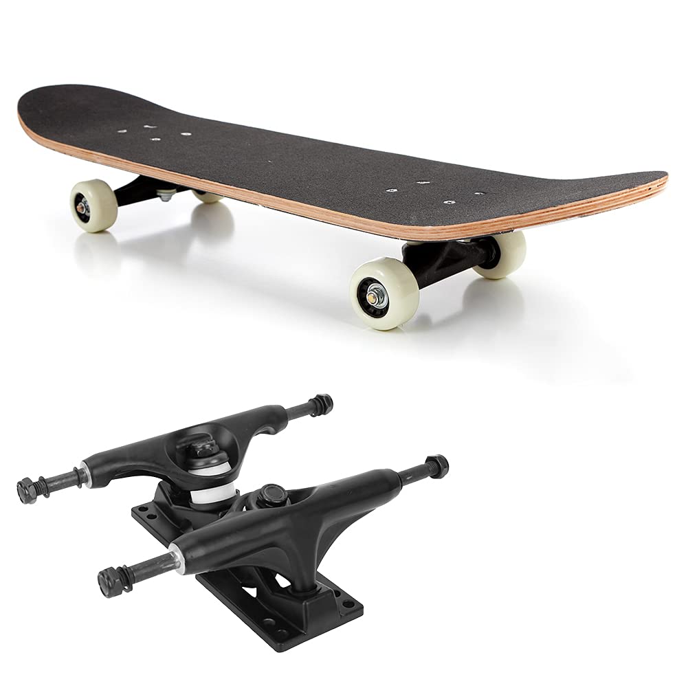 Skateboard Bridge Truck, Support à vis en Alliage d'aluminium 4-8 Pouces Support 2 pièces Support de Planche à roulettes pour Adulte Skateboard pour extérieur