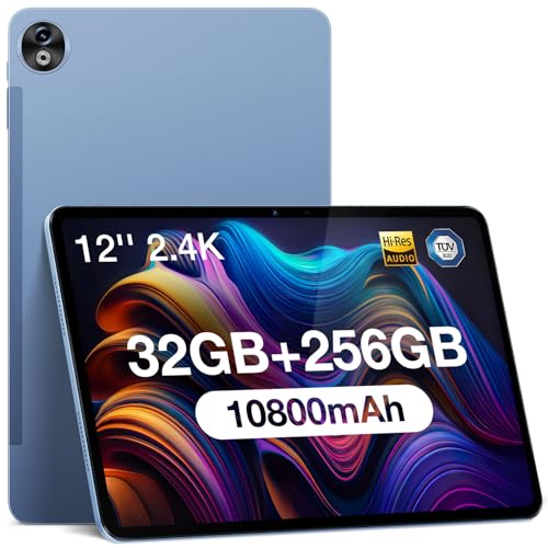 DOOGEE T20 Ultra Tablet 12 Zoll 32GB RAM 256GB ROM(2TB TF) Helio G99 Octa-Core Android Gaming Tablet, 10800mAh, 2.4K Display… – Ansicht 1