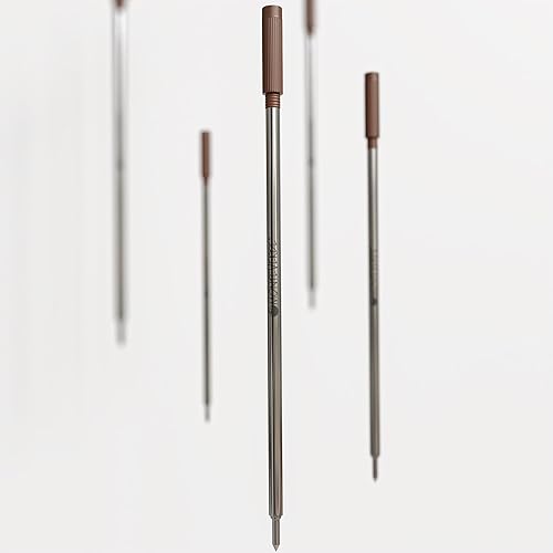 Vista 12 de Monteverde Recambio de bolígrafo para adaptarse a bolígrafos cruzados, punta media, rollo suave, rojo, 2 por paquete (C132RD) Rojo