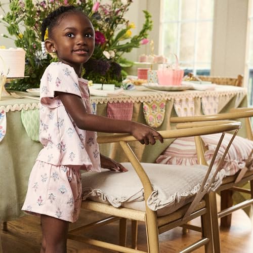 Image of MODERNMOMENTS Baby Girls' 2-piece Gauze Top & Short Set