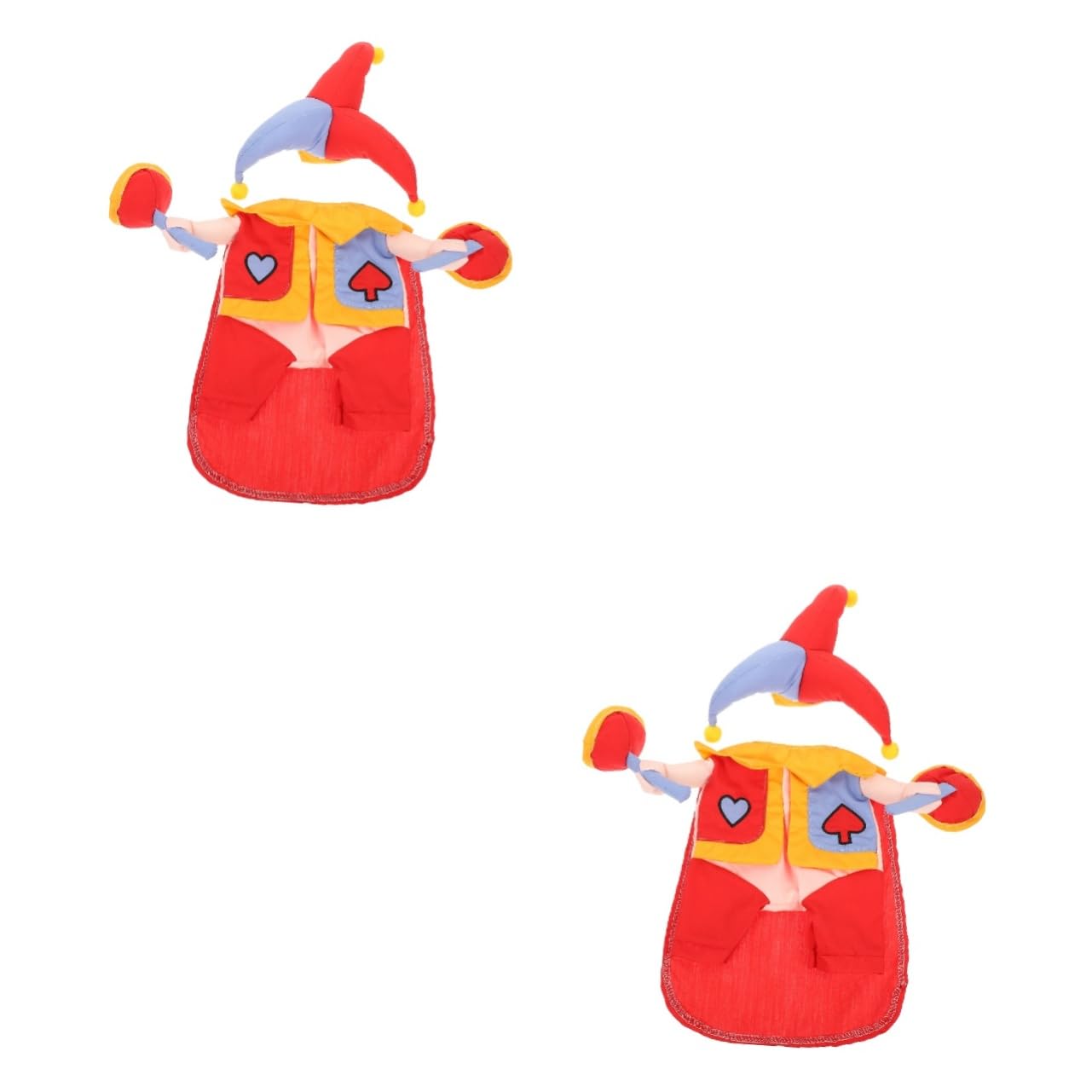 Toddmomy 2juegos Disfraz De para Mascotas Sombrero Divertido Ropa Interactiva para Perros y Gatos para Cumpleaños y Celebraciones De Lavable y Resistente