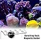 MiOYOOW Aquarium Coral Frag Rack Bracket, Korallen Fragment Halter, 4/8-Loch Stöpsel, Acryl Korallen Fragmentgestell mit Magnetischem Saugnapf für Aquarien
