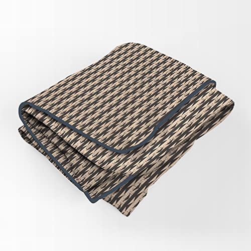 Image of Trident Reversible Queen Dohar, Microfiber, Dohar Double Bed, Queen Size Blanket, Super Soft Quilt, Comfort Living Dohar Collection 90 GSM, Queen -Twig