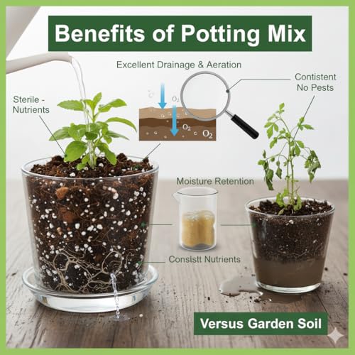 Image of MyOwnGarden Potting Soil Mix Organic Fertilizer for Plants - Manure, Pack of 2Kg Premium All-Purpose with Cocopeat, Vermicompost, Perlite & Nutrient-Rich Soil for Flowering, Vegetable & Herb Plants