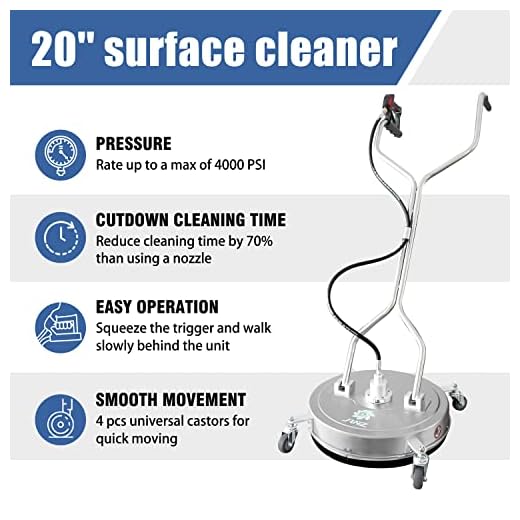 Janz 20" Professional Pressure Washer Cleaner