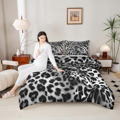 Parure de lit guépard pour chambre d'ado moderne et originale