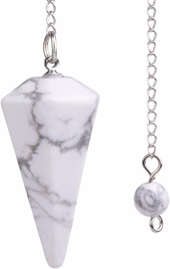 Justinstones 六角形 水晶ポイント 原石 レイキ／チャクラ ペンダント ペンデュラム