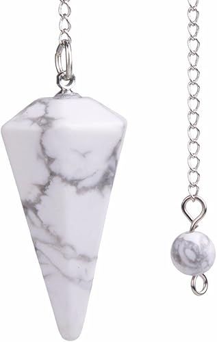 Miniatura 16 de Justinstones - Dije de piedras preciosas con cristales de roca hexagonales en punta reiki chakra