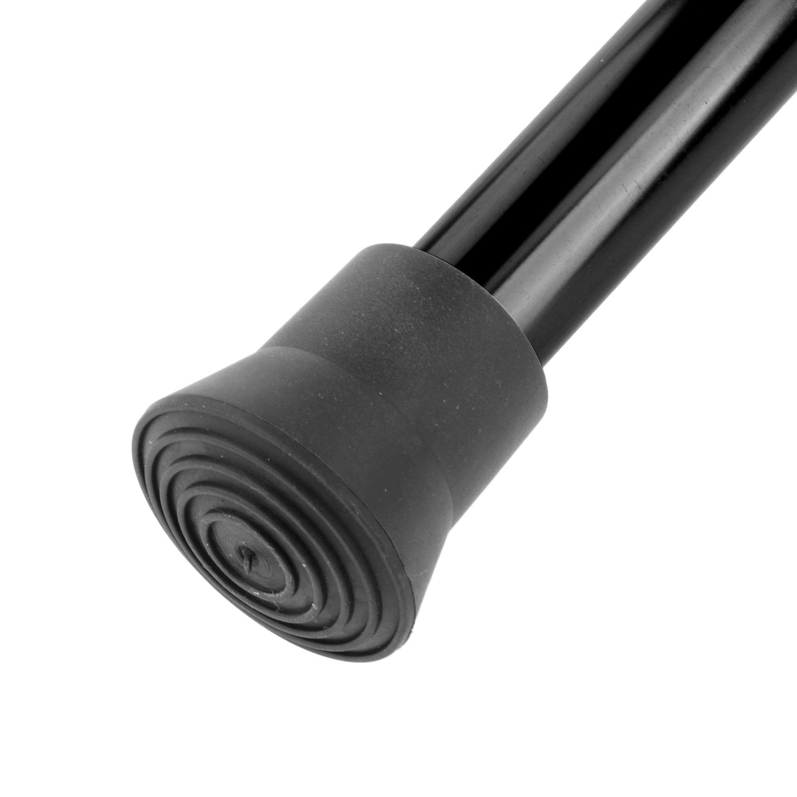 Sgabello pieghevole da concerto, seduta telescopica, cuscino imbottito, colore: nero