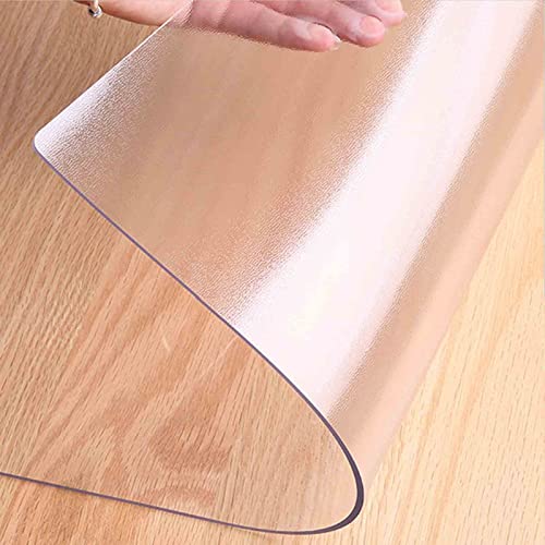 Clear Chair Mat For Hardwood Floor Thickness 15Mm, Non Skid Transparent Hallway Entrance Doormat, Office Chair Mat For Carpet Easy Clean Anti Scratch Computer Chair Mat For Carpet ( Color : Matte ) #TOP12