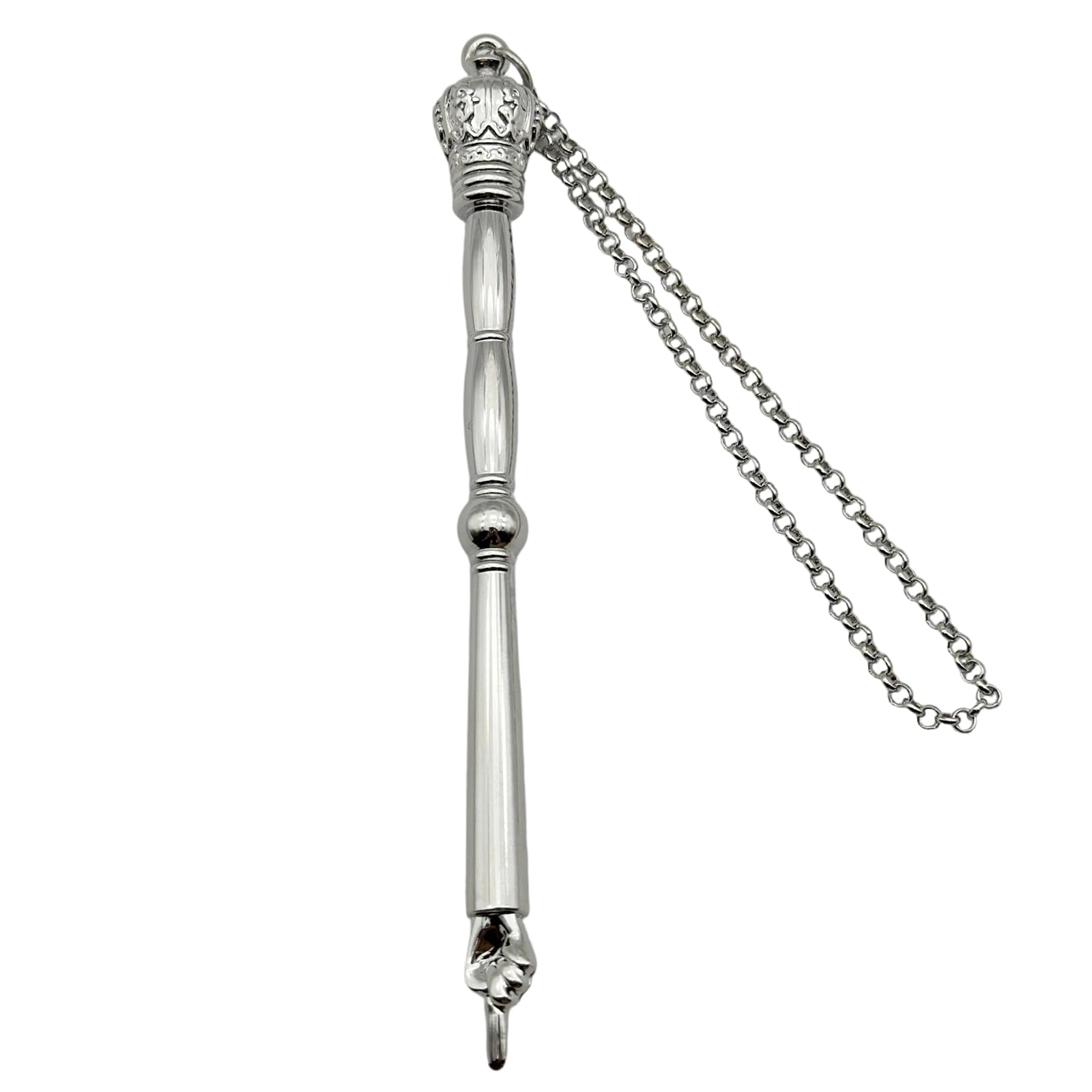 HDOYTXXM Handcrafted Torah Scroll Yad, Connection Chain Included, Great Mitzvah Present Bible Pointers for Reading