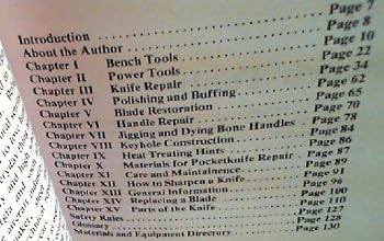 Paperback The Complete Book of Pocketknife Repair: A Cutler's Manual Book