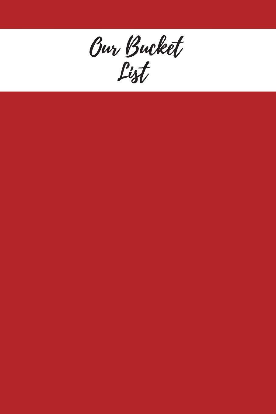 Our bucket list: Bucket list Book to prepare your plans| Practical Journal for couples, Adult, Student & Professionals Activity Book | Personal ... |Record Your Bucket List idea & Goals