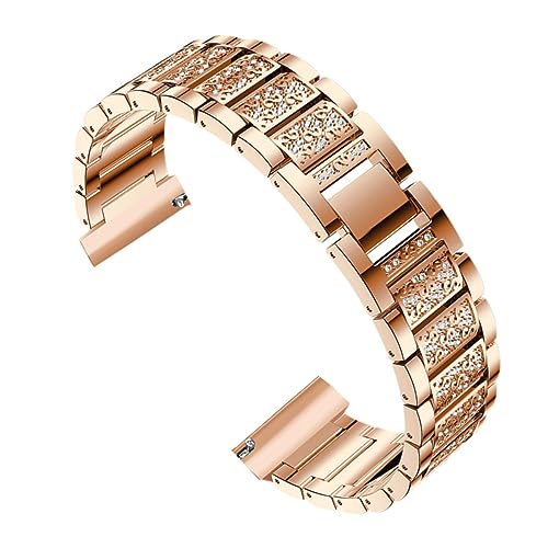 Strap de remplacement élégant rose doré pour votre montre