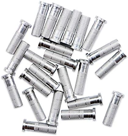 TIGER ARCHERY Aluminum Inserts .244/6.20mm& Bullet Field Points 5/16 Archery Practice Tips for Carbon Arrow Shaft…