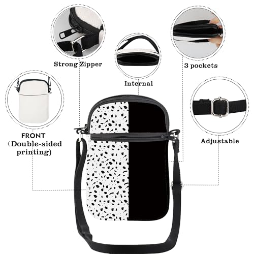 CMNIM Villains Gifts Villains Character Movie Pattern Crossbody Bag Adjustable Shoulder Bag Movie Fans Purse3