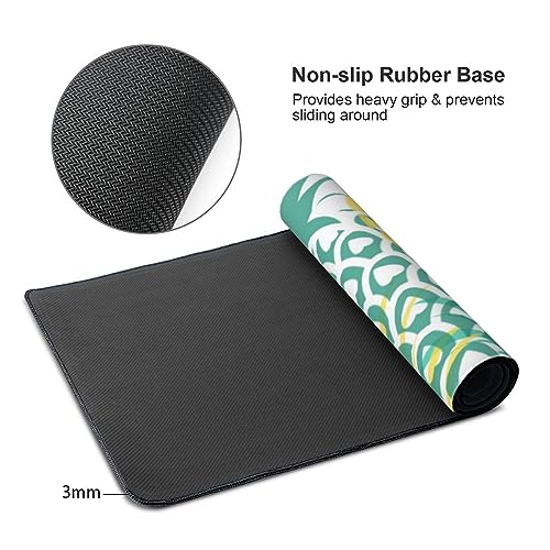 Tapis de souris de jeu antidérapant avec bords cousus durables - 3