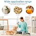 4 Stück Multifunktionale Silikon-Futterrohre für Hunde – Leicht, Tragbar, BPA-frei, 90 ml Kapazität pro Tube, Ideal für Snacks und Flüssigkeiten, 4 Farben (Hellblau, Himmelblau, Grasgrün, Ingwer-Gelb)