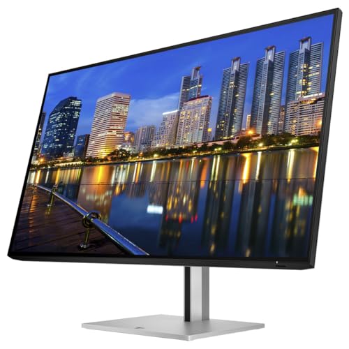Image of HP Series 7 Pro 32-inch 732pk 4K UHD 2160p LCD HDR Monitor 2-Pack Bundled with Desk Mount Stand, USB-C Multiport G5 Dock, MK270 Wireless Keyboard & Mouse, Gel Mouse & Wrist Pad