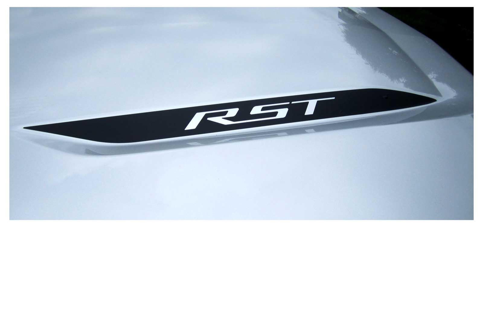 Chevy Silverado RST Hood Decals