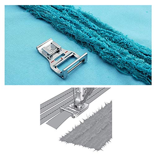 DREAMSTITCH Pie Para Costura Chenille 7mm Zig Zag Máx miniatura 4