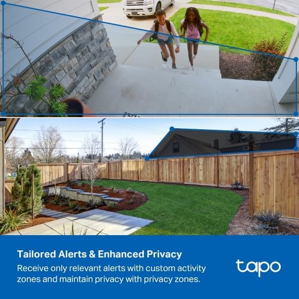 Tapo C401Kit – Cámara vigilancia WiFi Exterior, 1080p, Solar, Negro | Detección de Movimiento y Personas. Con Panel Solar. Visión Nocturna a Color. IP65. App Tapo. 10