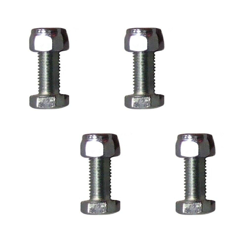 (2) 27" Red Plow Markers and Mounting Hardware for Universal Plow Blades Replaces 62265