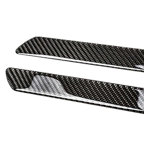Autogood Car Door Sill Plate Protectors,Door Entry Guards Sill Scuff Cover Panel Step Protector Sticker 4Pcs Universal,Carbon Fiber Pattern #TOP3