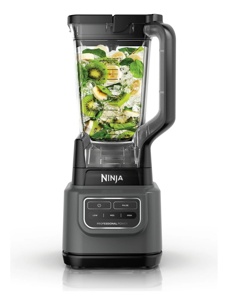 Ninja - Ninja Classic BE200 1000w Blender, 72 oz. Dark Grey