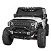 u-Box Wrangler JK Bumpers Combo - Different Trail Front & Rear Bumpers Kit w/Winch Plate & Hitch Receiver & LED Lights for Jeep Wrangler JK 2007-2018