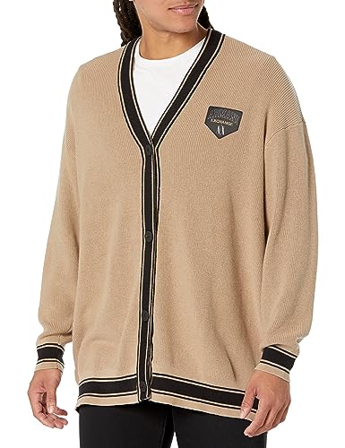 Image of Armani Exchange Women's Collegiate Capsule Oversized Knit Cardigan