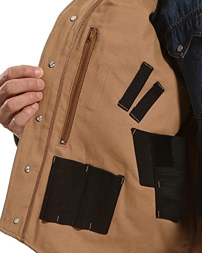 Wyoming Traders Mens Texas Concealed Carry Vest, Tan, Large #TOP3