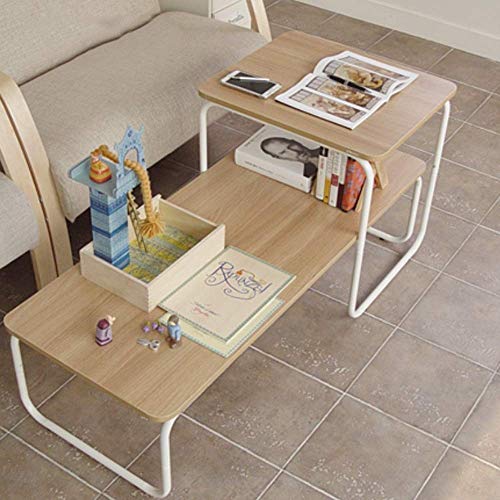 YueQiSong Modern Nordic Simple Wrought Iron Coffee Table Wooden Table YueQiSong Modern Nordic Simple Wrought Iron Coffee Table Wooden Table