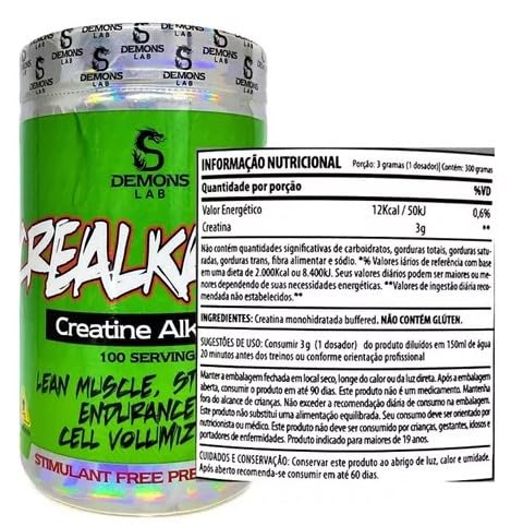 Crealkaline Creatine Alkaline + Chelate 300g Demons Lab