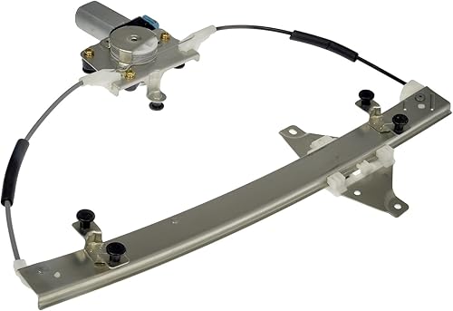 Miniatura 2 de Conjunto de motor y regulador de la ventana eléctrica del lado del pasajero trasero derechodel pasajero compatible con Chevrolet Aveo Sedan 2007