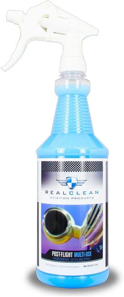 Aviation/Aircraft Detailing and Cleaning Products kit by Real Clean Aviation Products- Interior Cleaning Kit Created by Pro Detailers
