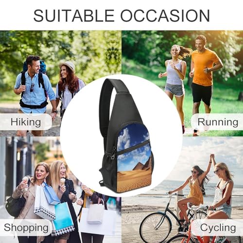 Bolso cruzado ligero para senderismo y viaje miniatura 6