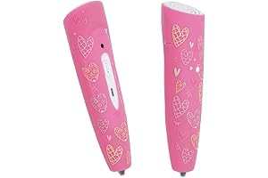 Ravensburger TipToi Pen Cover (Silicone Case), Pink Heart Pattern