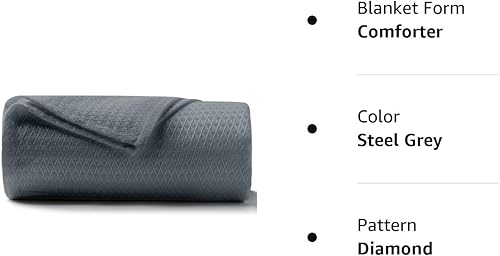 Miniatura 8 de DANGTOP Mantas refrescantes de verano para quienes se acaloran al dormir, hechas de bambú ultrafresca, ligeras y delgadas, para sudores nocturnos de