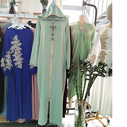 Robe marocaine ample XL, solution mode pudique et confortable - 4