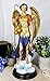 Ebros Large Catholic Church Archangel Raphael with Staff and Healing Oil Statue 14