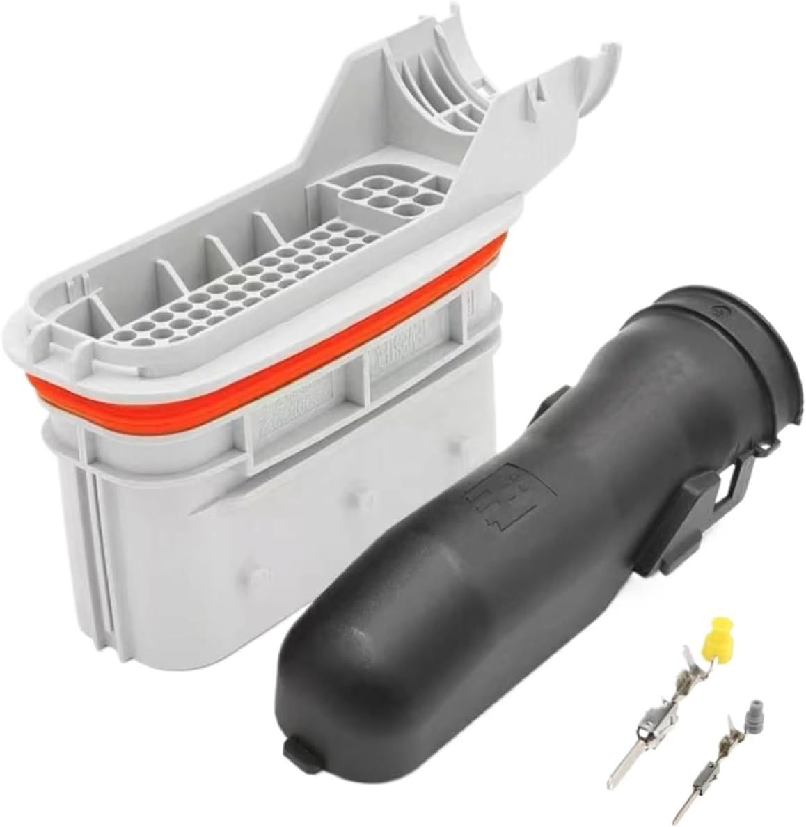 1 / Car 62 Pin ECU DCU Urine Pump Cable Connector Housing Car Computer Board Plugs 1-1418883-1 1-1718324-1(Orange)