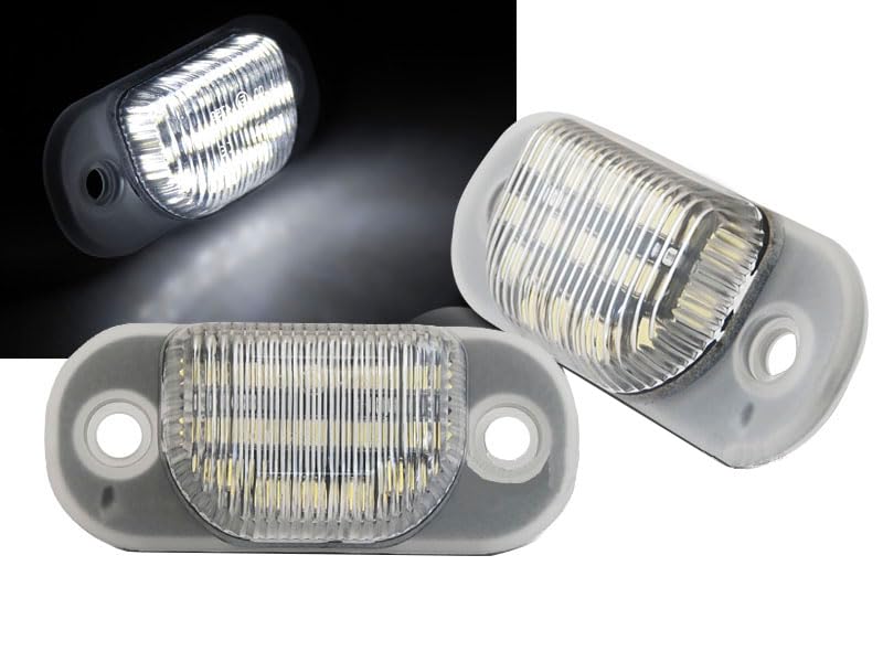 License LED Lights compatible with AUDI 80 B4 / 100 C4 / A6 C4 RS-3063 Number Plate Lights License Plate Light Rear Lamps